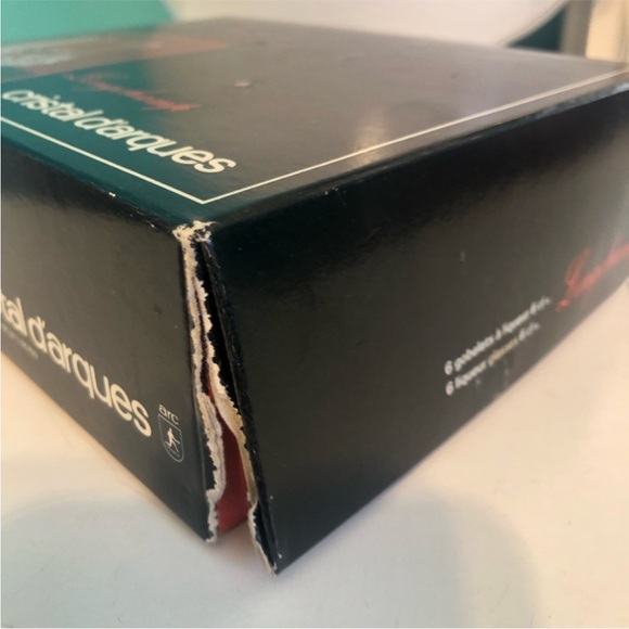 Longchamp one and a half ounce crystal glasses - Picture 8 of 8